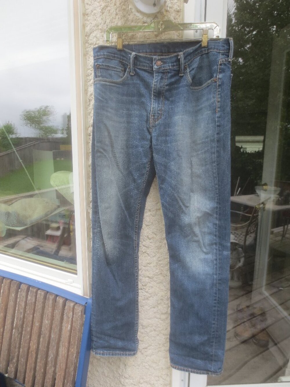 Levi's Red Tab 511 Black Label Straight Legs Denim Jeans - Size 36 x 32 Men's.